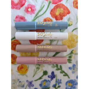 Set of 4 NEW Belle Beauty SOShady Eyeshadow Sticks by Kim Gravel in Golden